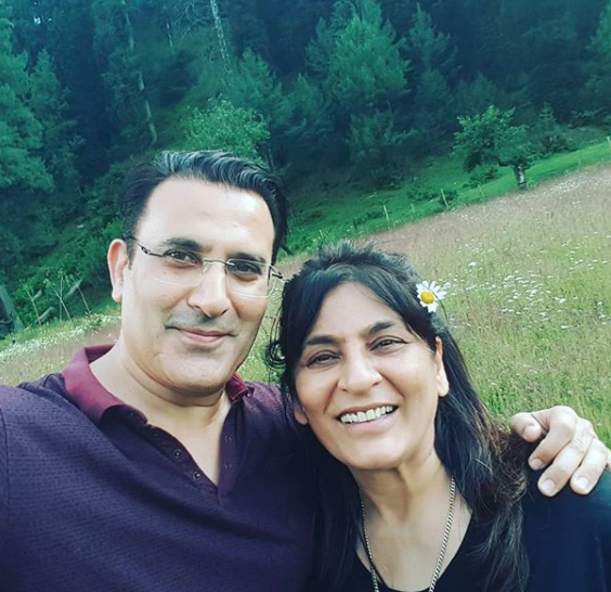 Archana Puran Singh and Parmeet Sethi